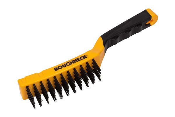 Steel brush sale with handle